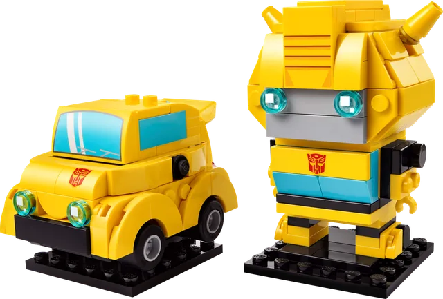 Bumblebee robot en voertuig LEGO-set