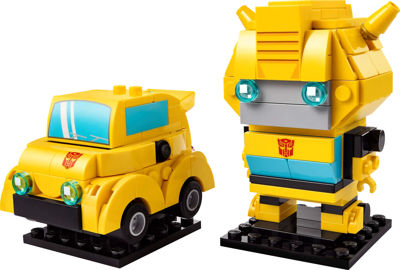 Bumblebee robot en voertuig LEGO-set