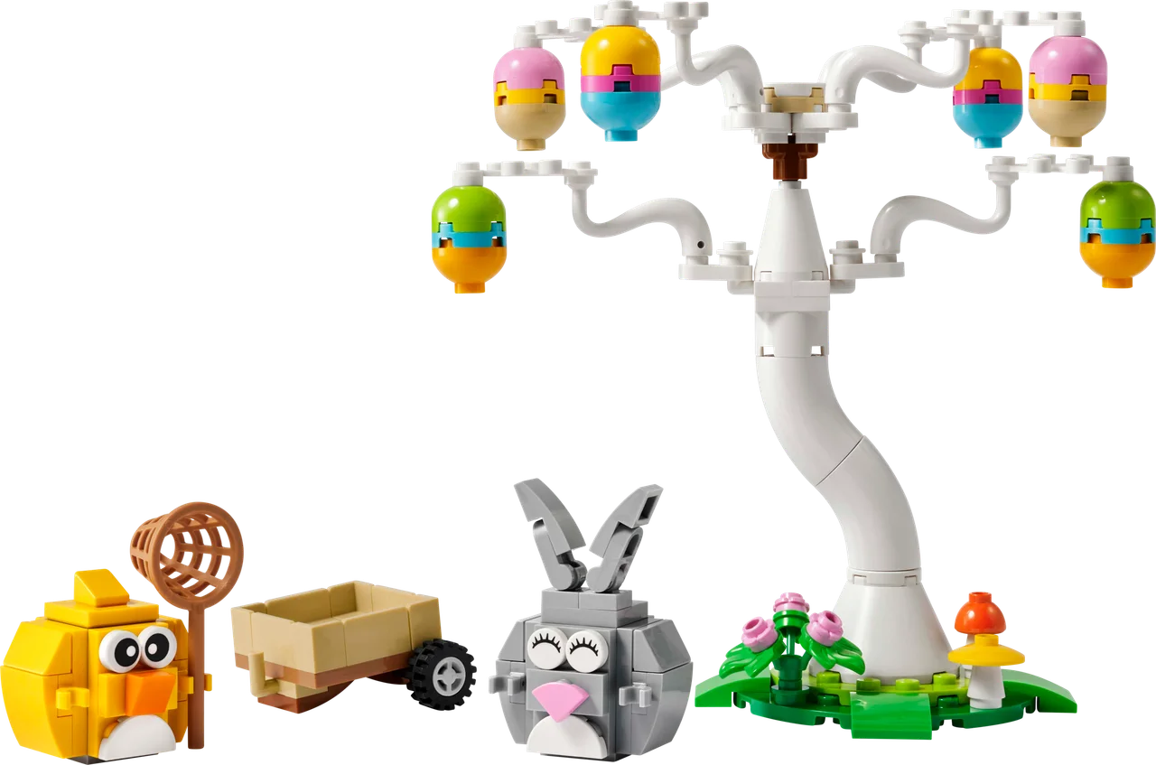 Eieren zoeken met konijn en kuiken LEGO-set