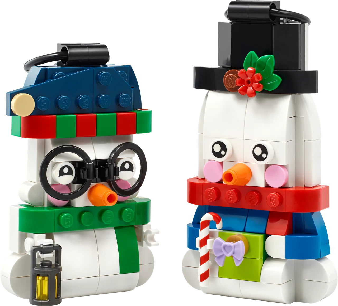 Sneeuwpopornamenten LEGO-set