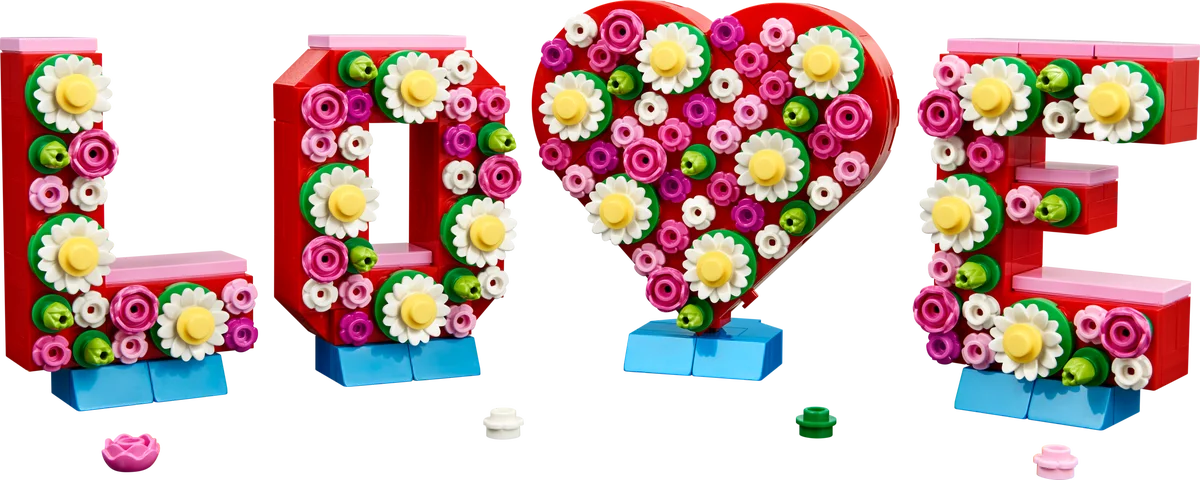 Liefdesletters LEGO-set