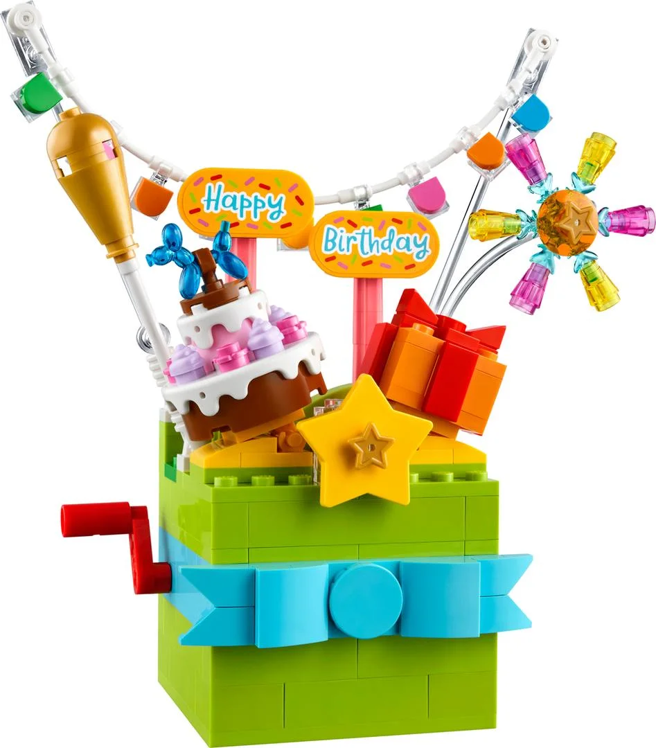 Verjaardagscadeauverpakking LEGO-set