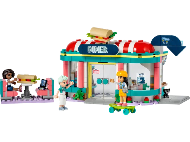 Heartlake Downtown Diner LEGO-set