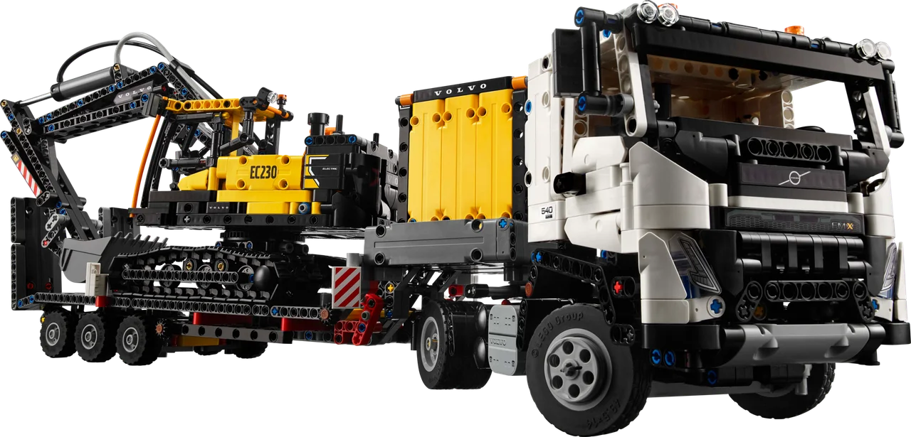 Volvo FMX truck & EC230 elektrische graafmachine LEGO-set