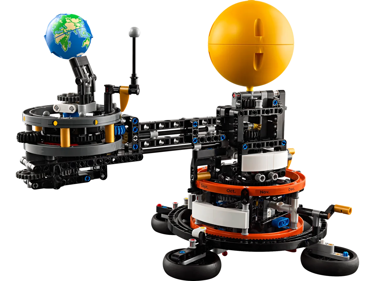 De aarde en de maan in beweging LEGO-set