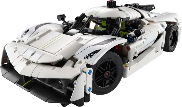 Koenigsegg Jesko Absolut White Hypercar LEGO-set