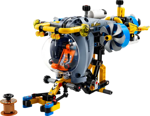 Onderzeeër voor diepzeeonderzoek LEGO-set