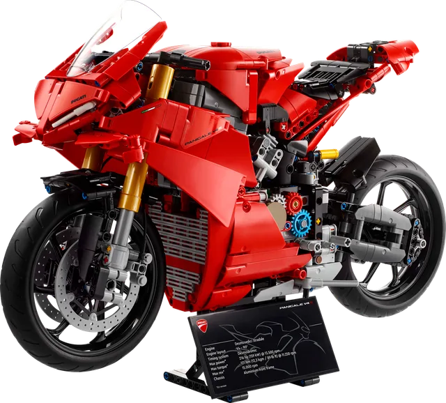 Ducati Panigale V4 S motor LEGO-set