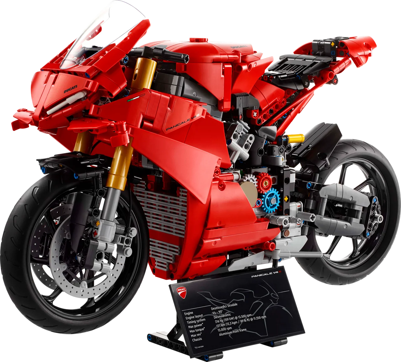 Ducati Panigale V4 S motor LEGO-set