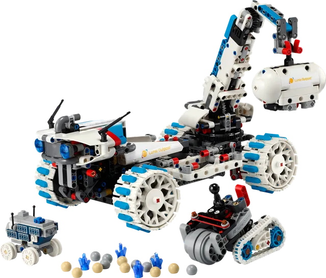 Lunar Outpost maanrover ruimtevoertuig LEGO-set