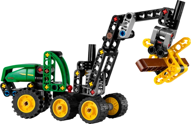 John Deere 1470H houtoogstmachine LEGO-set