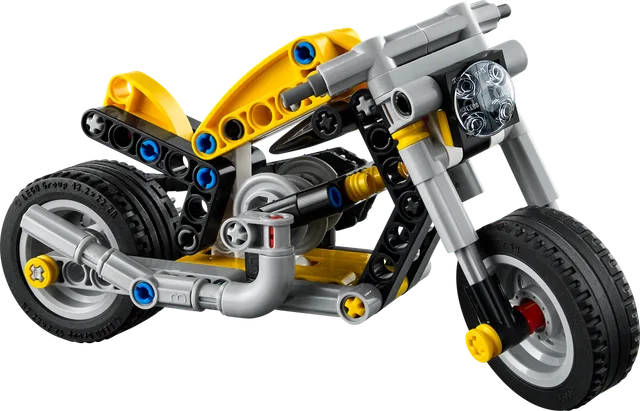 Gele motor LEGO-set