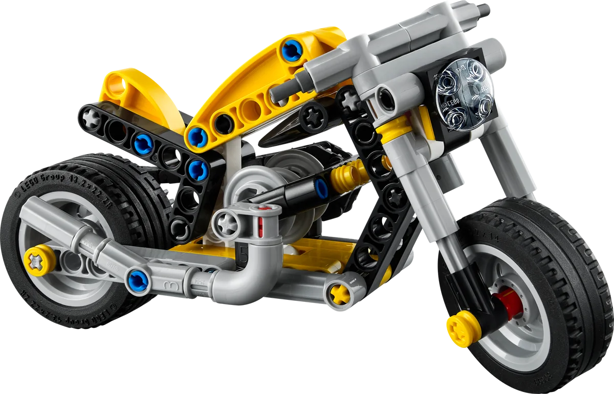 Gele motor LEGO-set