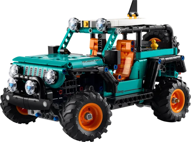 Jeep Wrangler Rubicon terreinwagen LEGO-set