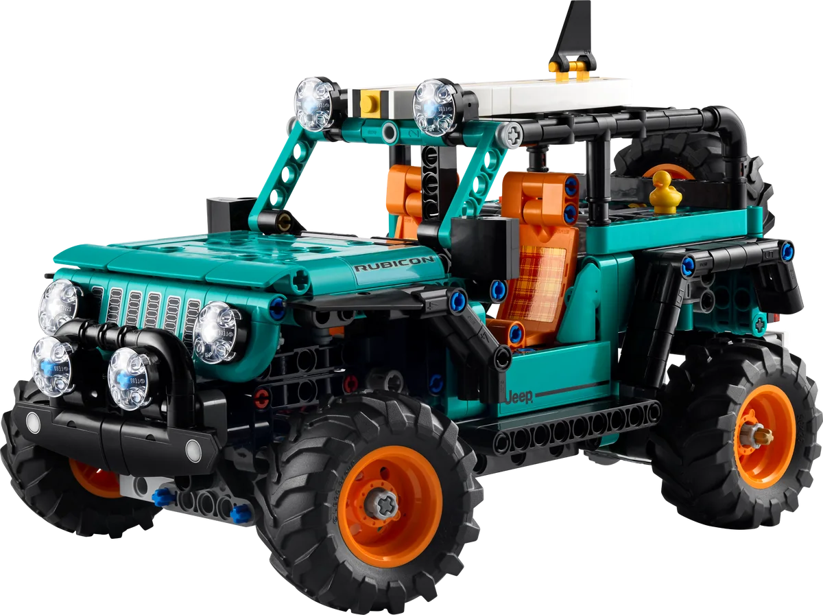 Jeep Wrangler Rubicon terreinwagen LEGO-set