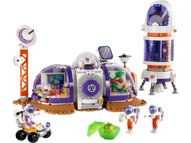 Mars Space Base and Rocket LEGO-set