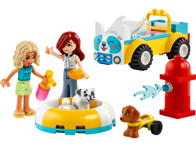 Dog-Grooming Car LEGO-set