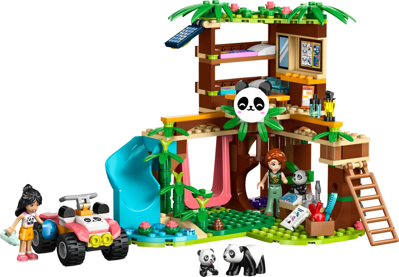 De pandaopvang LEGO-set