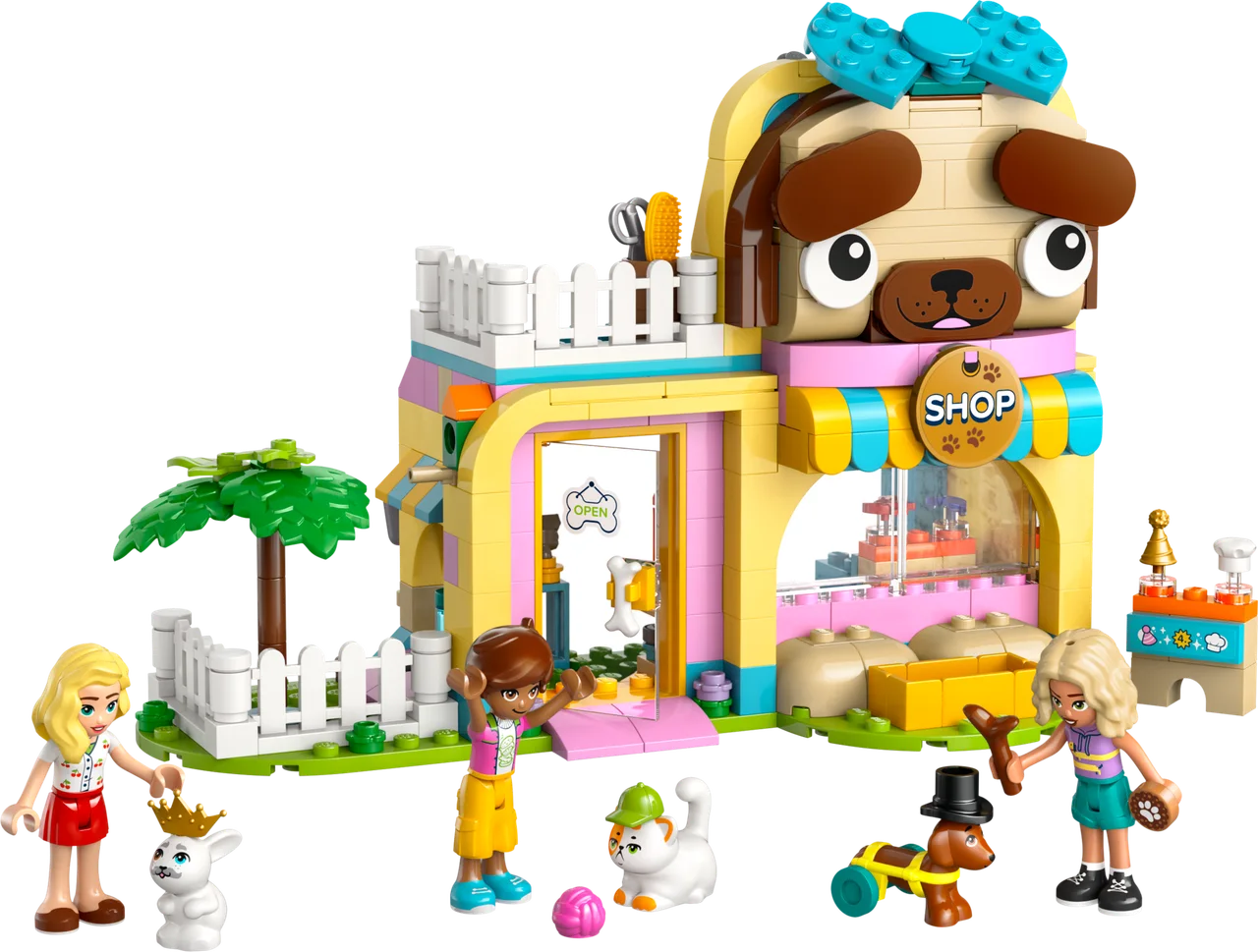 Winkel met dierenaccessoires LEGO-set