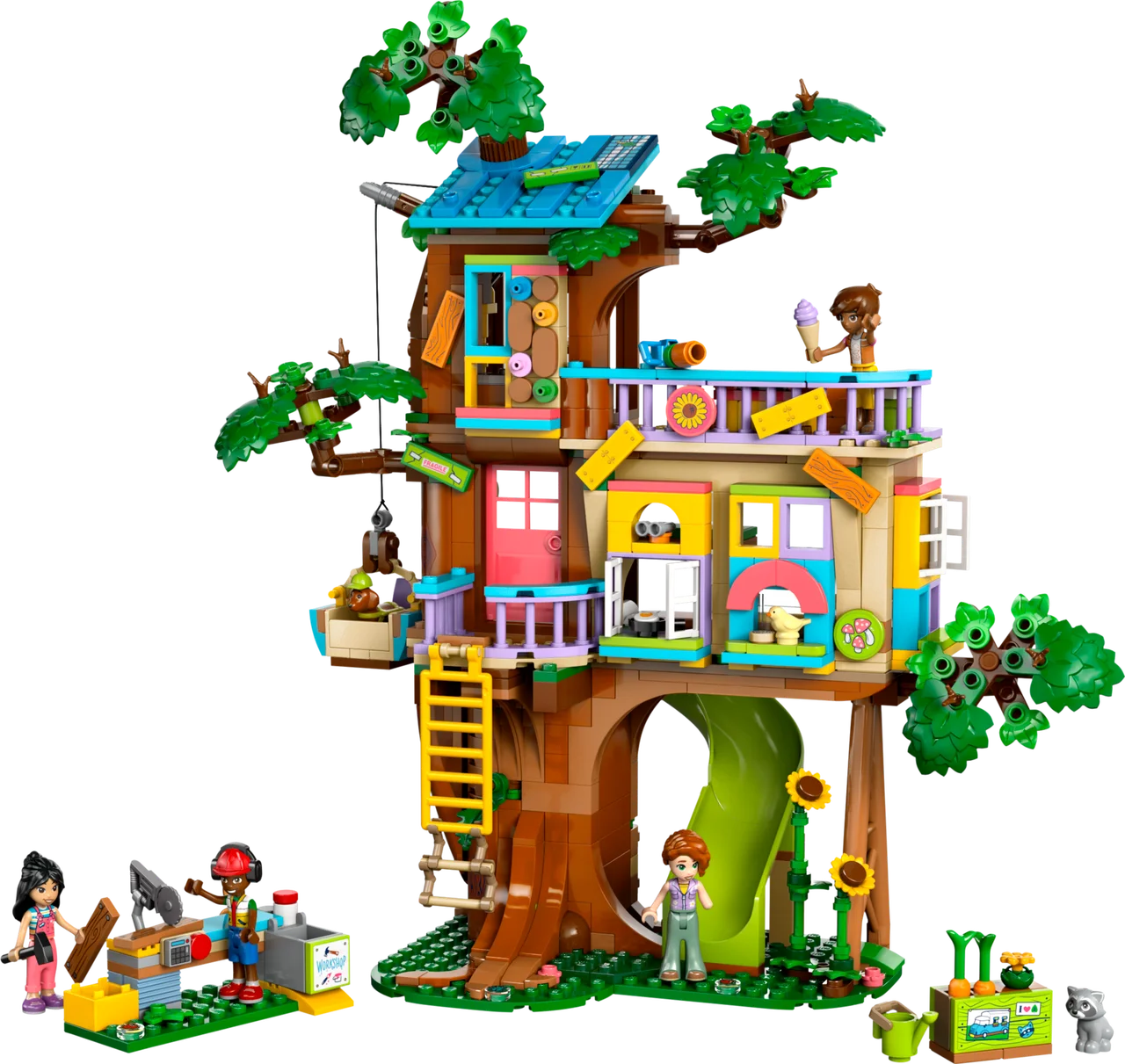Boomhut voor de vrienden LEGO-set