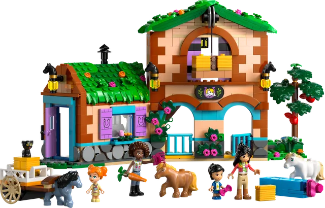 Ponyboerderij en stal LEGO-set