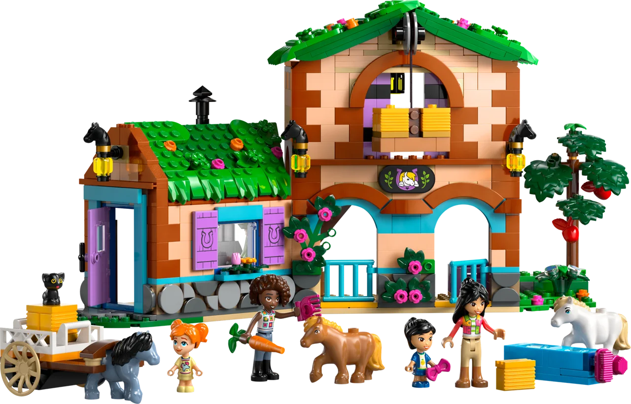Ponyboerderij en stal LEGO-set
