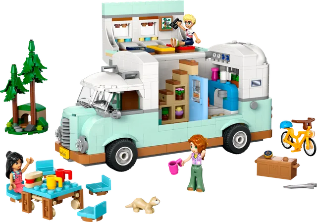 Camperavontuur met vrienden LEGO-set