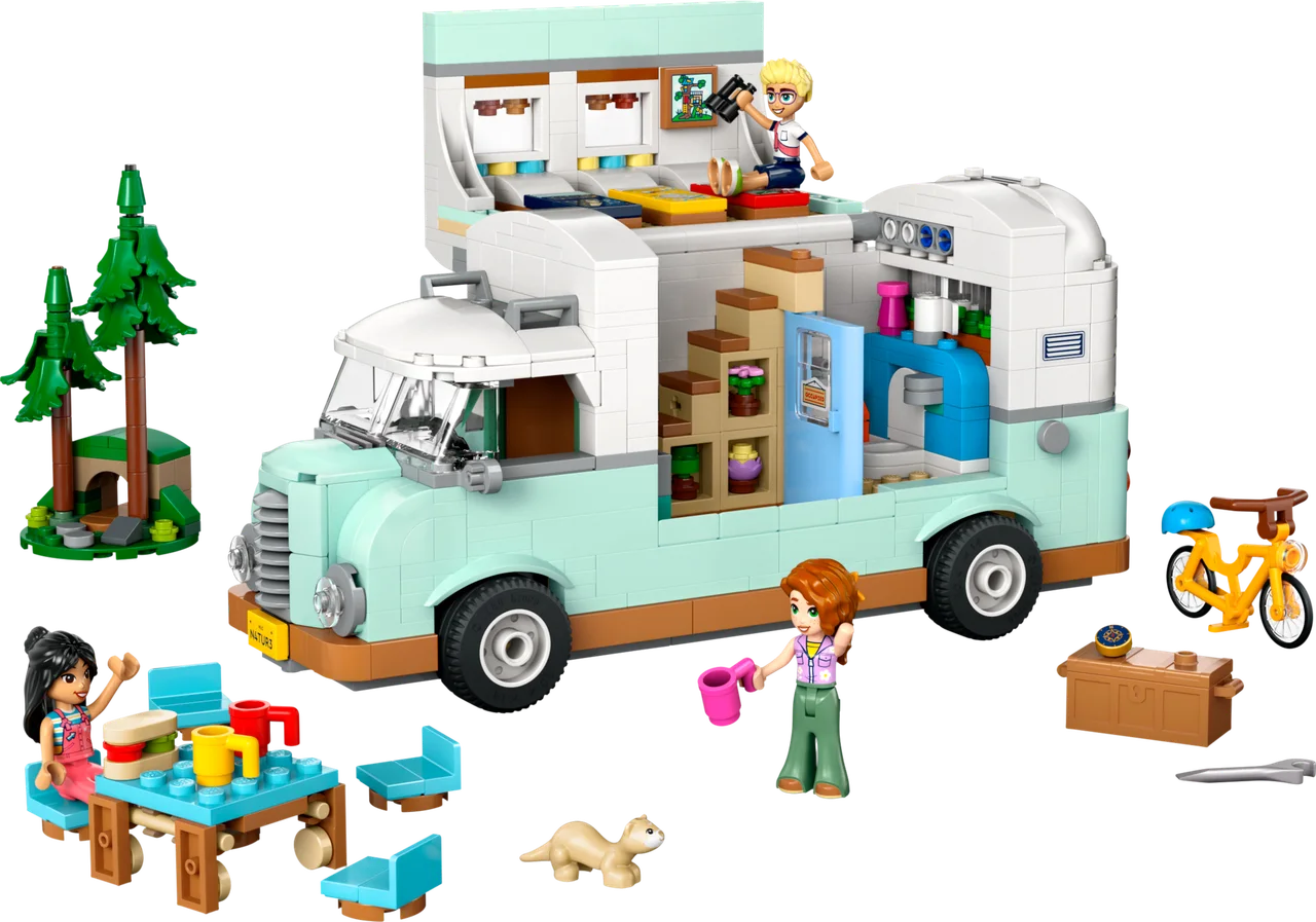 Camperavontuur met vrienden LEGO-set