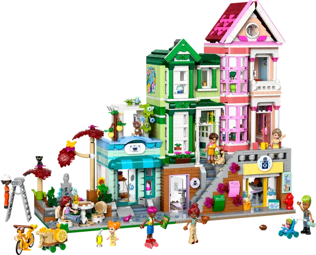 Heartlake City appartementen en winkels LEGO-set