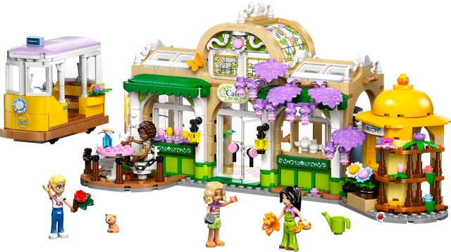 Plantencafé en bloemenwinkel LEGO-set