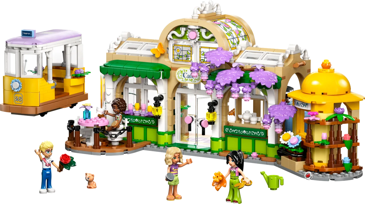 Plantencafé en bloemenwinkel LEGO-set