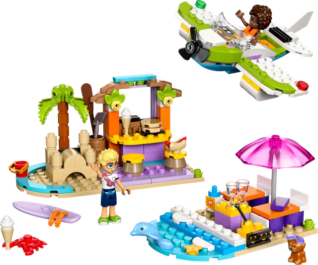 Creative Beach and Travel Suitcase LEGO-set