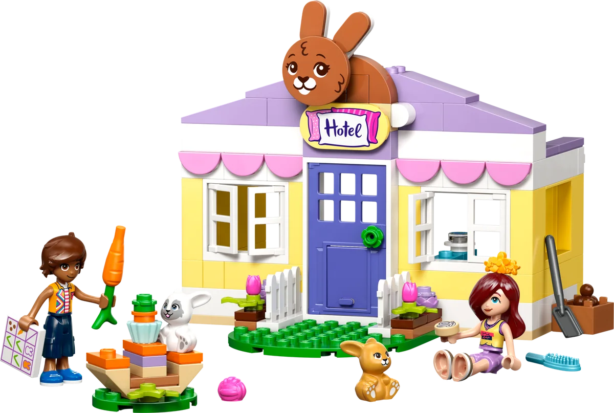 Heartlake City konijnenhotel LEGO-set