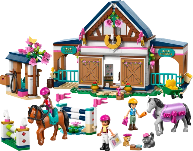 Paardenstal en manege LEGO-set