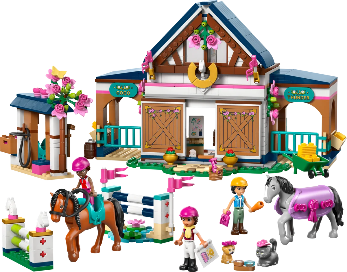 Paardenstal en manege LEGO-set