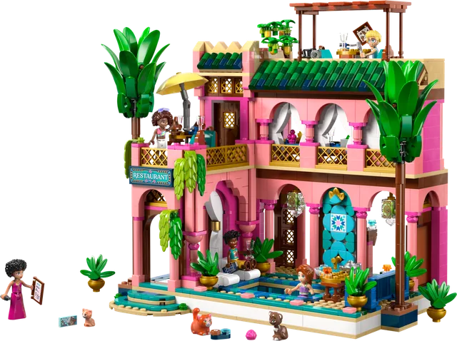 Restaurant met tuin LEGO-set