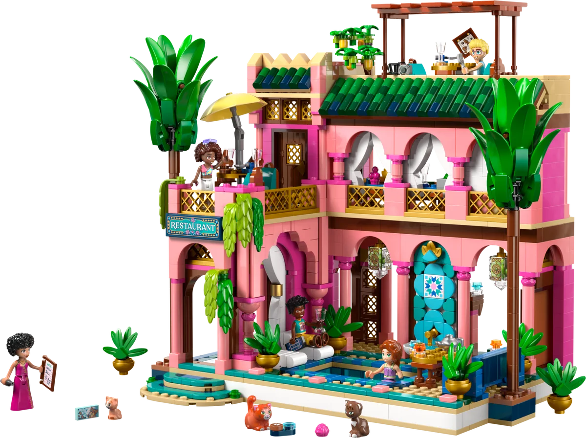 Restaurant met tuin LEGO-set