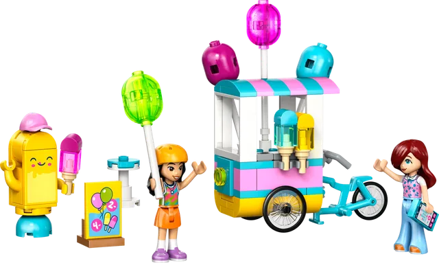 IJsjes- en ballonnenkraam LEGO-set
