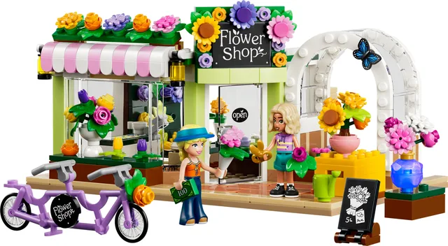 Creatieve bloemenwinkel LEGO-set