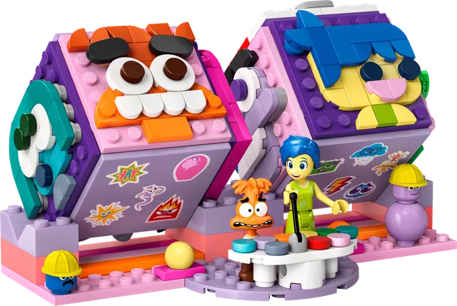 Inside Out 2 Mood Cubes LEGO-set
