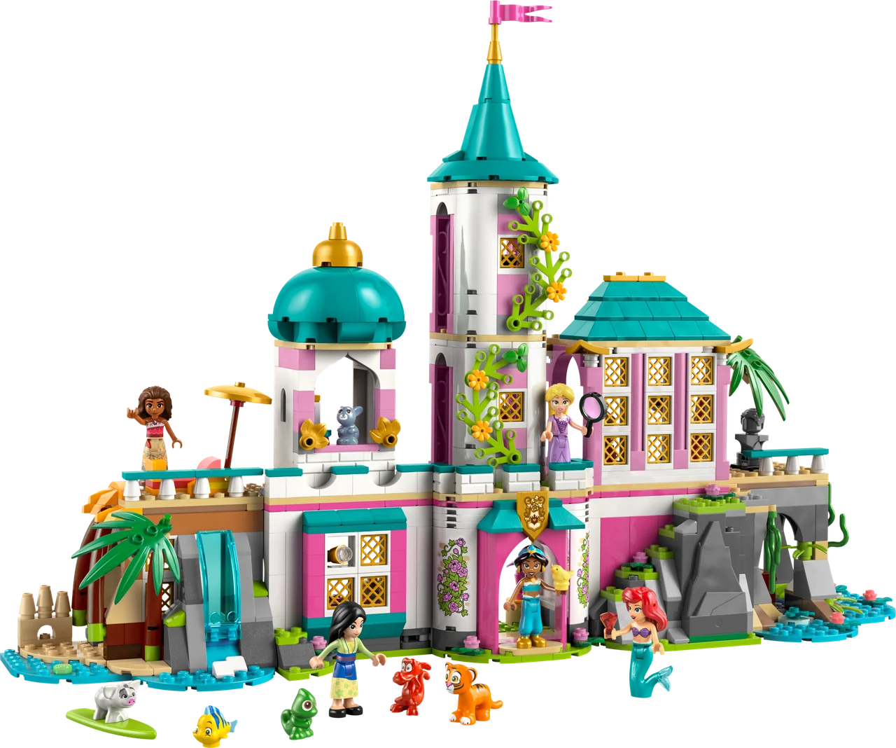 Prinsessenkasteel en koninklijke huisdieren LEGO-set