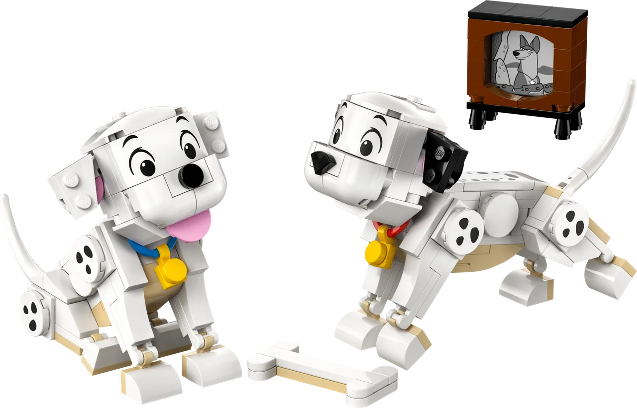 Lucky en Penny uit 101 Dalmatiërs LEGO-set