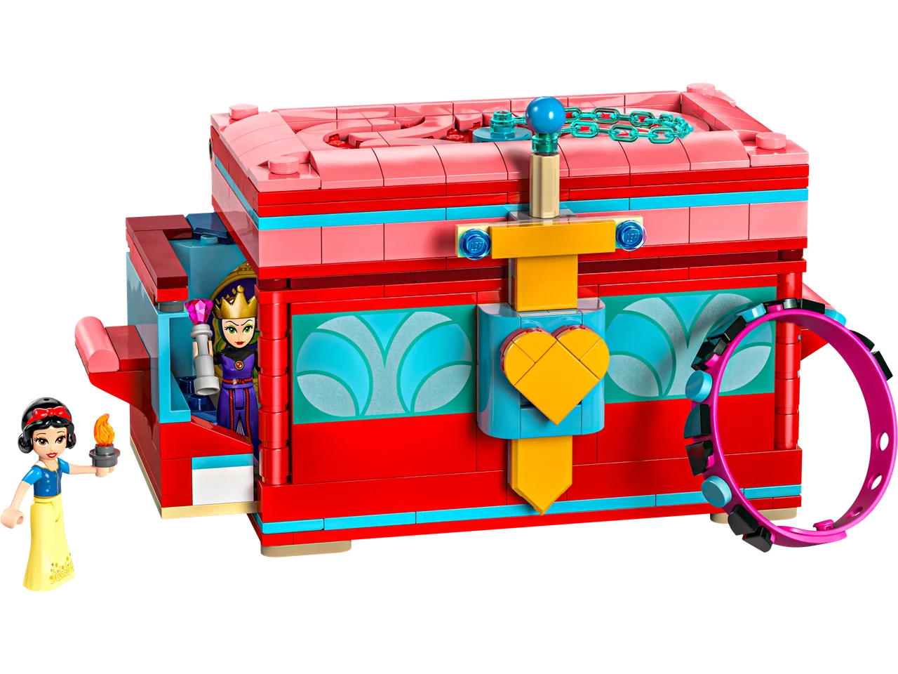 Sneeuwwitjes sieradendoos LEGO-set