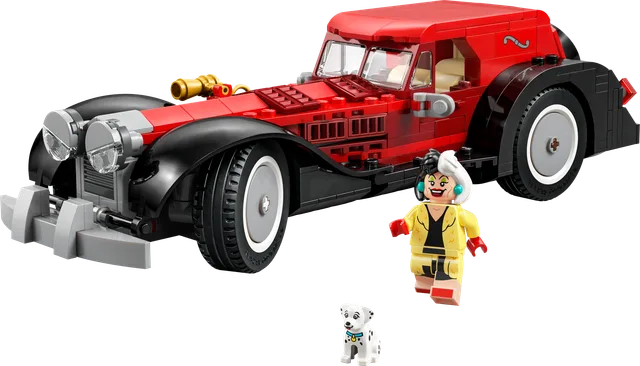 Cruella de Vils auto LEGO-set