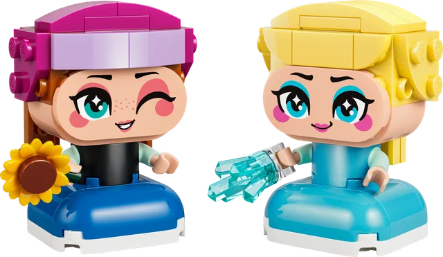 Mini Anna en Elsa LEGO-set