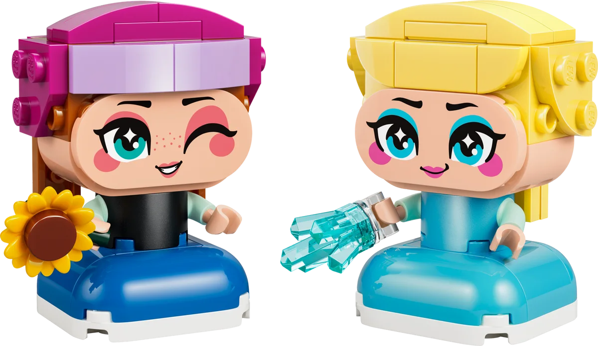 Mini Anna en Elsa LEGO-set