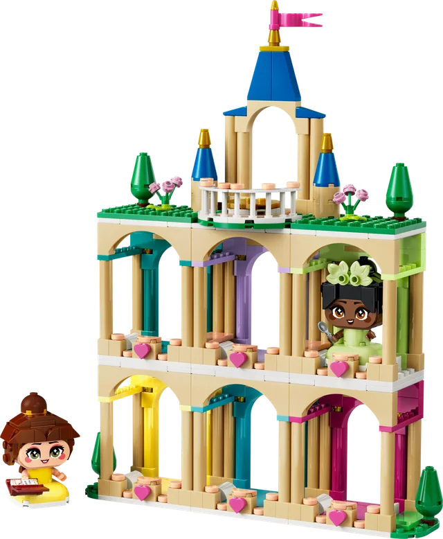 Mini Belle & Tiana with Castle LEGO-set
