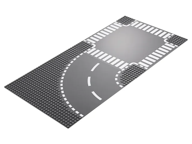 Curve and Crossroad LEGO-set