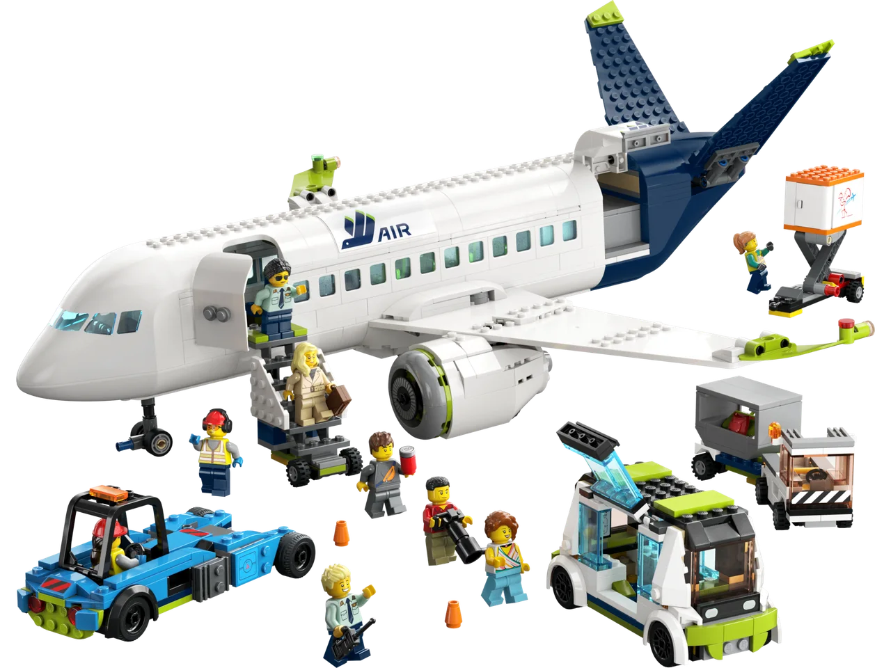 Passagiersvliegtuig LEGO-set