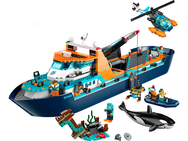 Poolonderzoeksschip LEGO-set